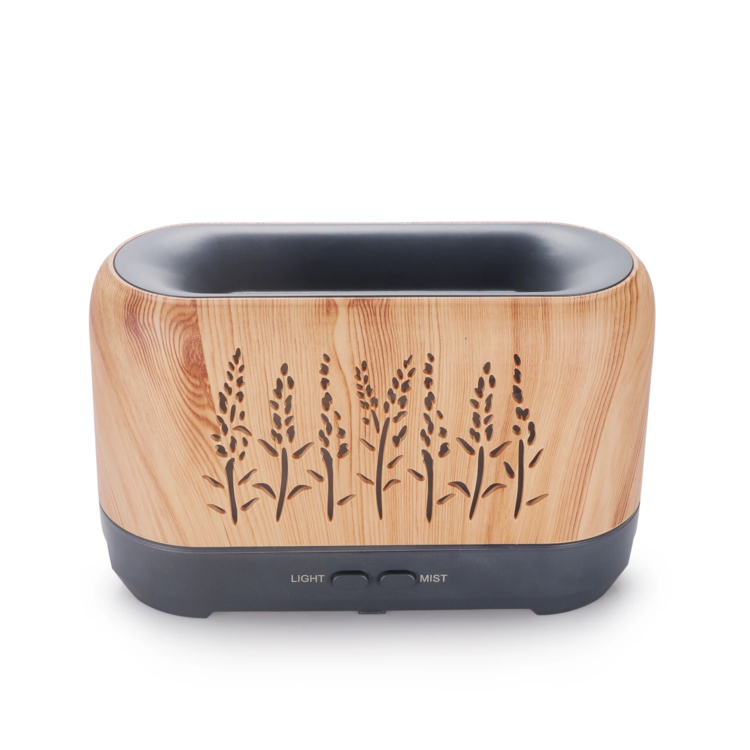 200ml 3D Flame Aromatherapy Essential Oil Diffuser Remote Control Cool Mist Ultrasonic Air Humidifier