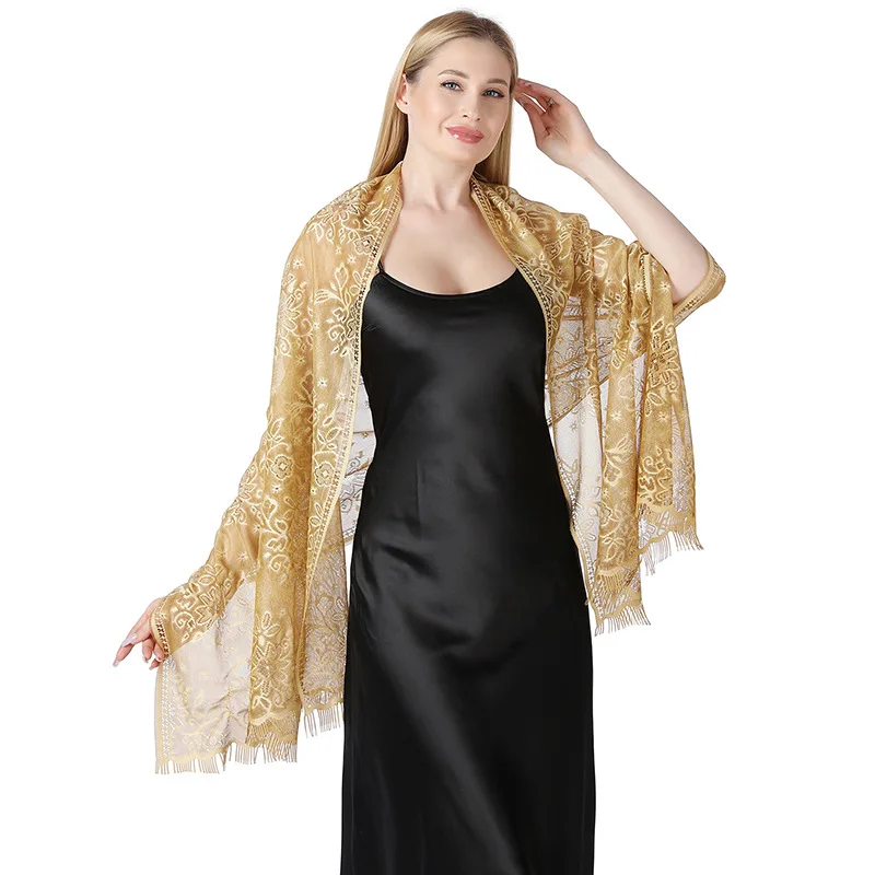slim fit dress slacks TO THE GALA FAUX FUR SHAWL  AKIRA