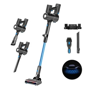 380W BLDC Intelligent Dust Sensor Household Cordless Stick Vacuum Cleaner LED Display Portable Handheld for Car Use HEPA