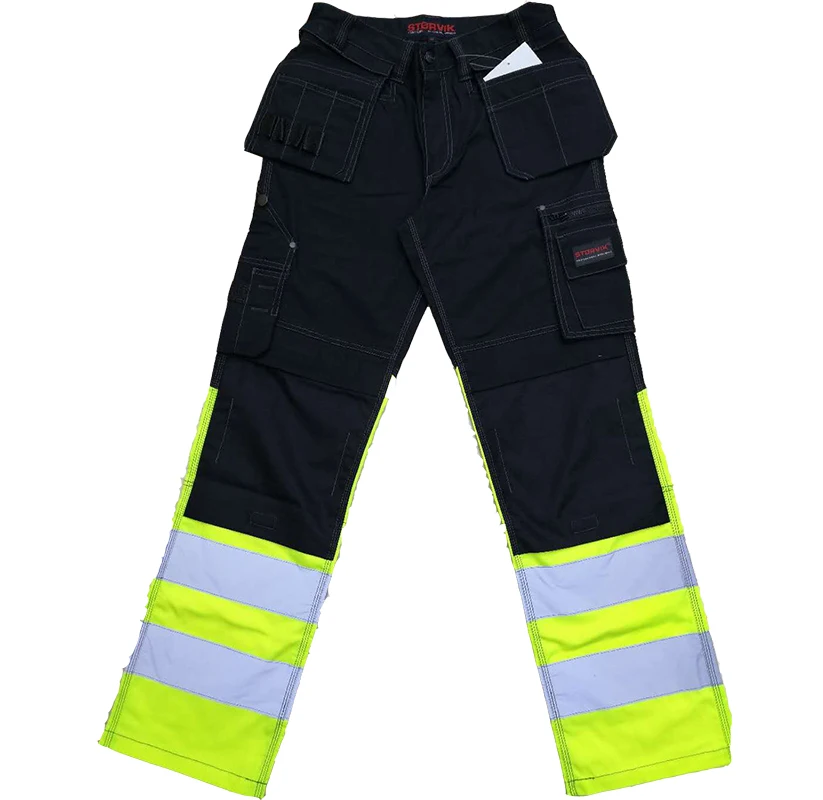 Source Amazon Quality Hi Vision Safety Men Cargo Work Pants for Outdoor Work  on malibabacom