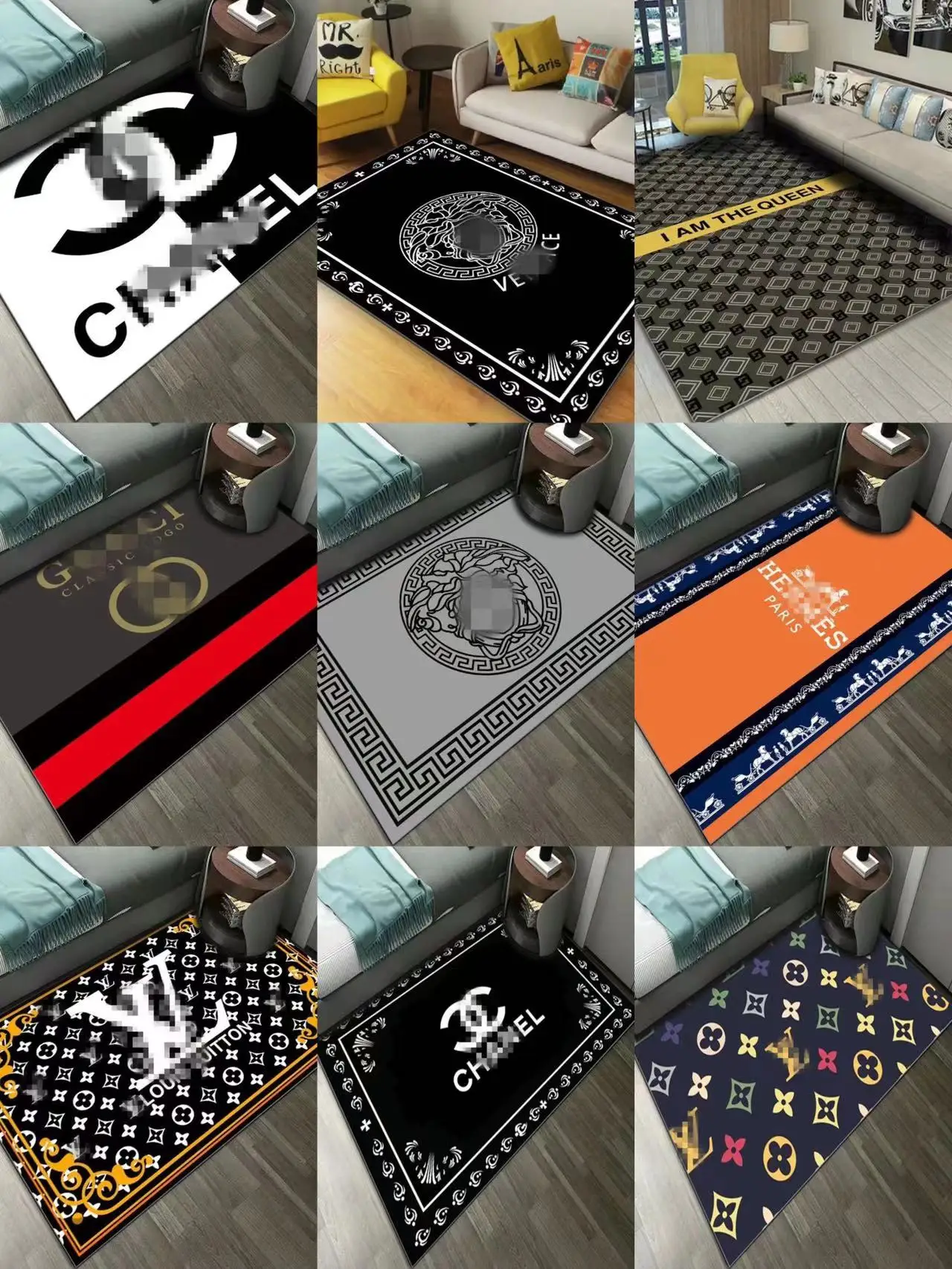 CB-006, оптовая продажа, Лидер продаж, ковер с 3D печатью, моющийся, для гостиной, спальни, домашний декор, ковер