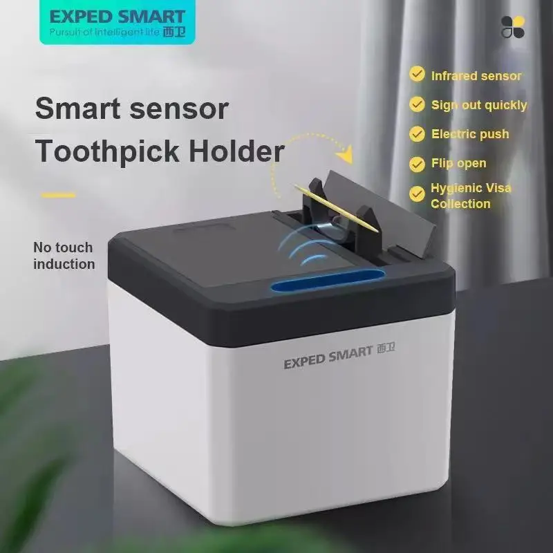 Upgrade Your Smile with a Touchless Toothpick Dispenser | USB Charging