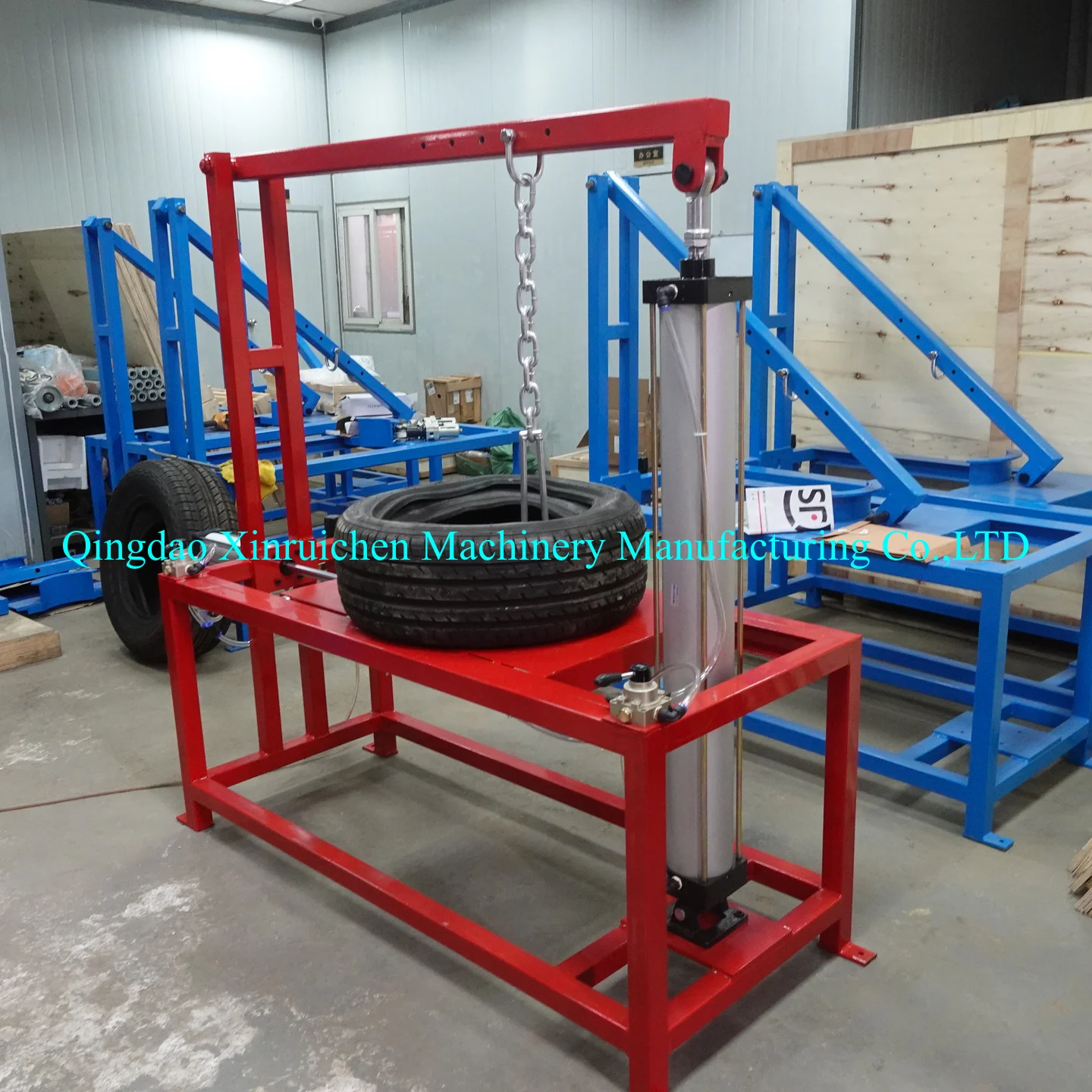 Tire Undoubling Untripling Machine For Truck Tire 22.5inch Tire