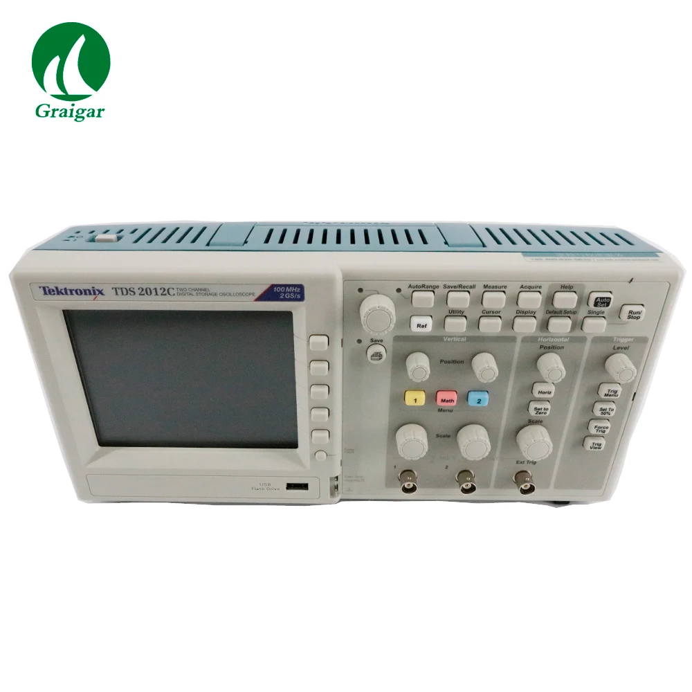 Tektronix TDS2012C Oscilloscope 100MHz 2 Channel Digital Storage  Oscilloscope| Alibaba.com