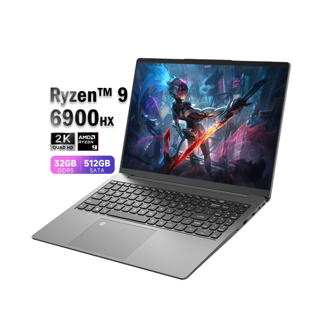 Ryzen Laptop R9 6900HX - 15.9 Inch Gaming Laptop with 32GB DDR5