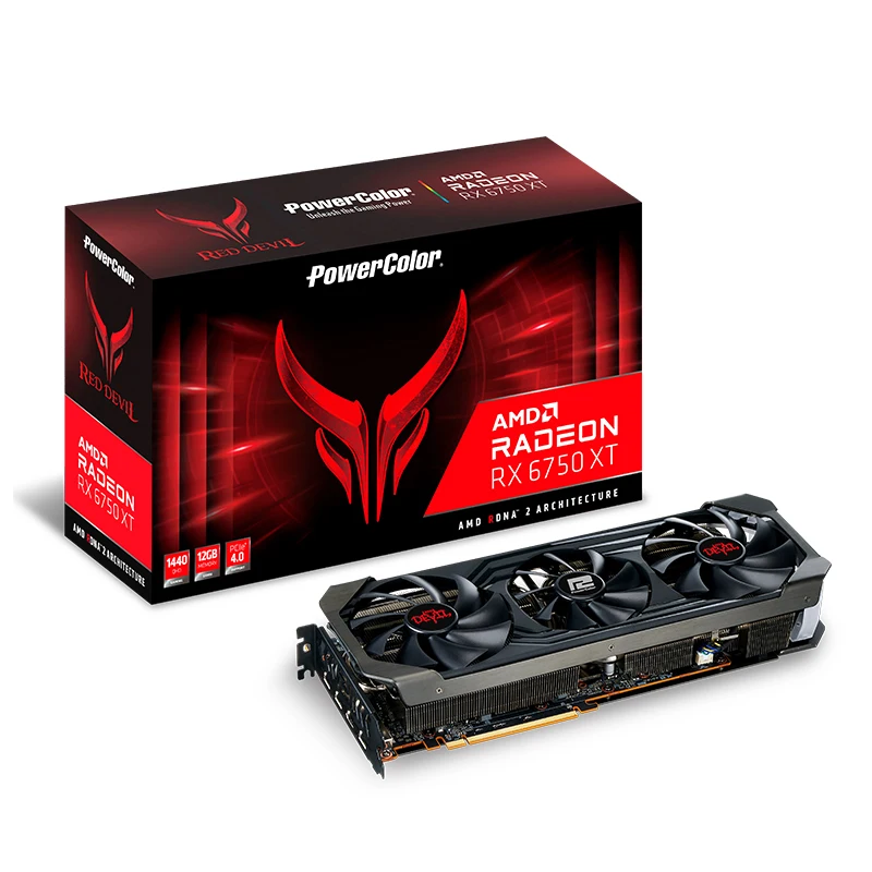 PowerColor Red Devil  Radeon RX 6750 XT 12GB GDDR6