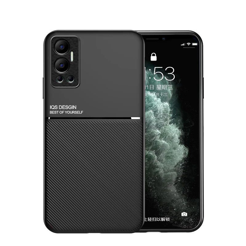 TIANYUE Custodia Portafoglio Per Infinix Hot 12 – Con Supporto, Slot Per Carte E Chiusura Magnetica, Colore Nero - 5