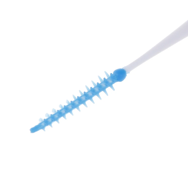 20 шт./упак. мягкий силиконовый для ухода за межзубным пространством кисть усовершенствованная тепе стоматологические зубочистки