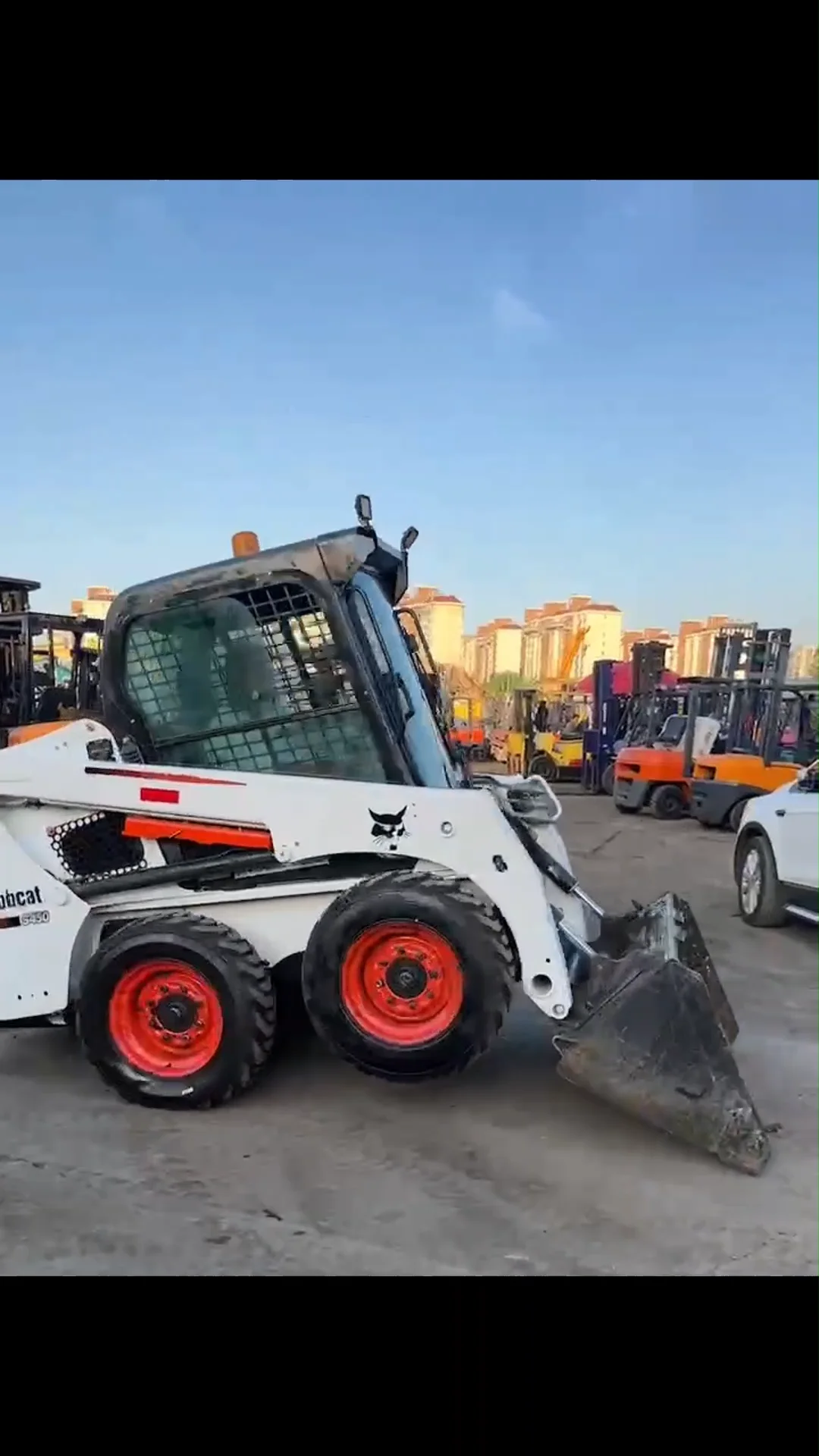 Multi Function Used Bobcat Skid Steer Loader Mini Small Second Hand