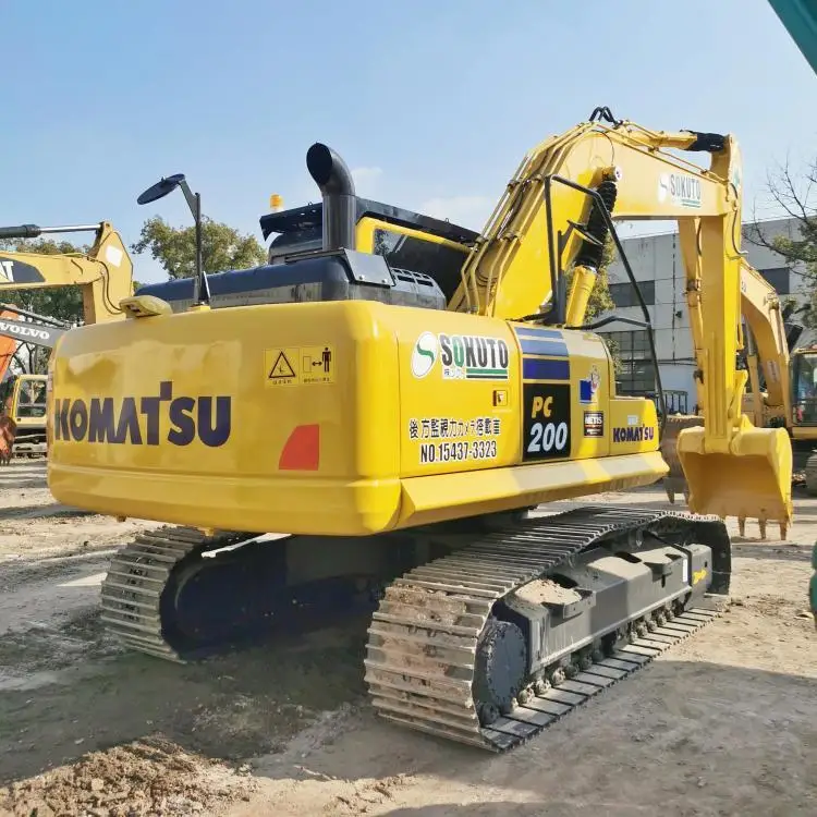 2022 Used Komatsu PC200-8MO Excavator with 20 Ton Operating Weight and 1 M³ Bucket Capacity