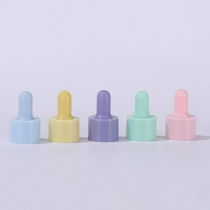 37*92mm Empty Pipette Glass Cosmetic Serum Dropper Bottle 10ml Flat Shoulder