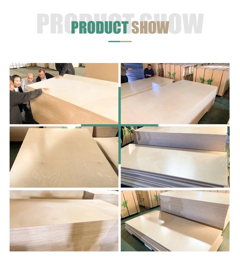Waterproof 1/2 3/4 Inch E0 Baltic Birch Plywood 1/2" Linyi