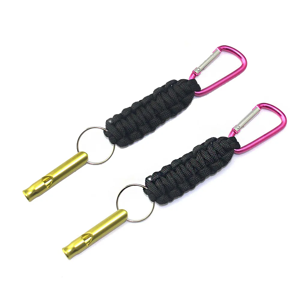Custom Paracord Carabiner Keychain For Camping And Hiking_voghion.com