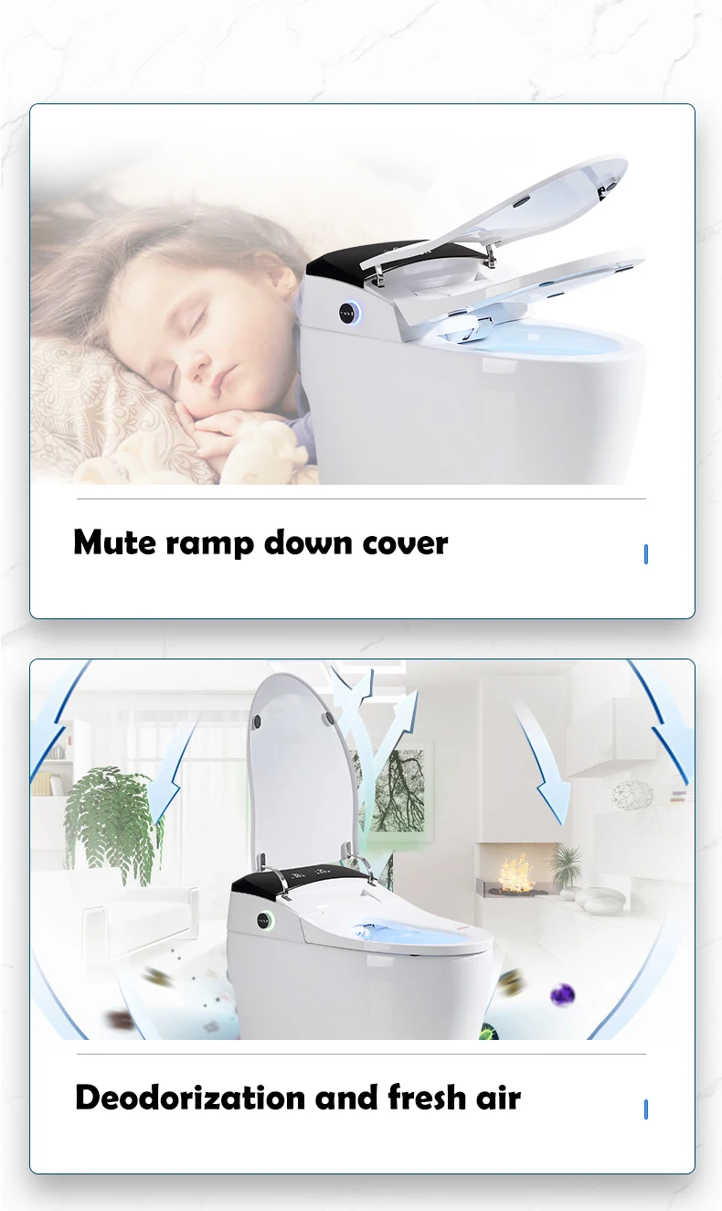Floor Mounted Wc Automatic Cheap One Piece Japanese Toilet Bowl Price Intelligent Ceramic Bathroom Korean Smart Toilet Commode