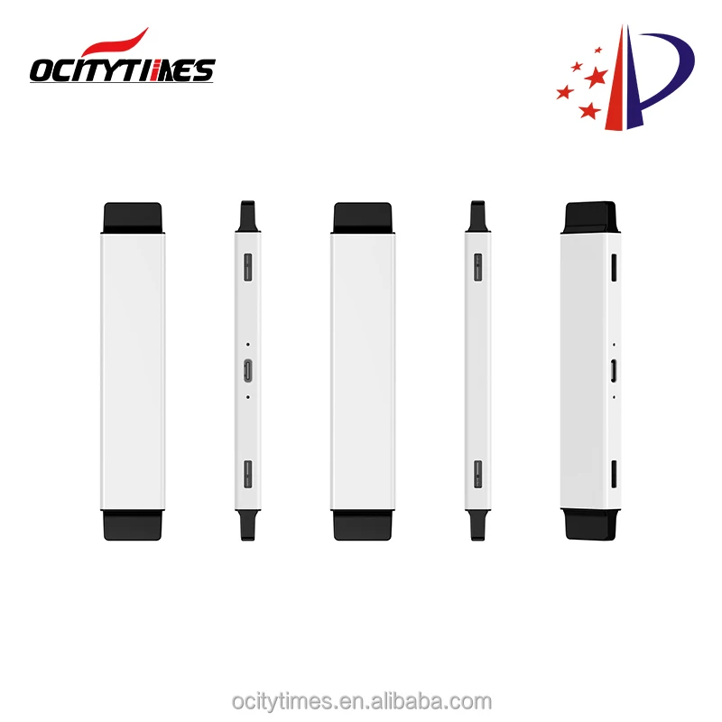 Ocitytimes Two Pods In One Customized Logo CBD Oil Pod Cartridge Vaporizer