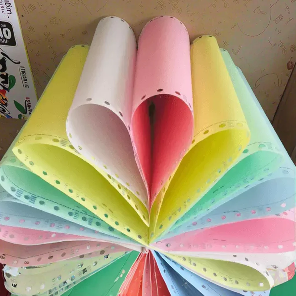 Hot Sales Carbonless Computer Paper Form 240x280mm 241x140mm School Office NCR Paper