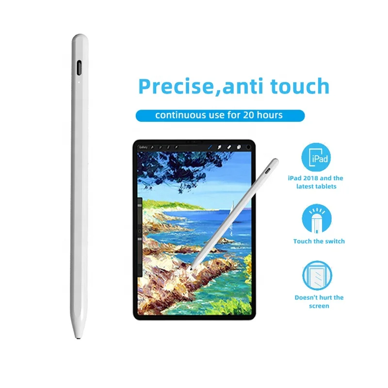 Ручки с пользовательским логотипом подходят для Apple iPad карандаш планшет сенсорный экран емкостный