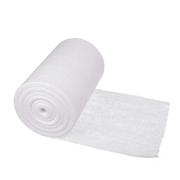 hot sale cheap disposable consumable 100% cotton surgical absorbent gauze roll 36"x100y
