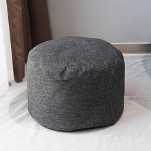 Soft Memory Cotton Large Round Beanbag Cover Living Room Giant Game Bean Bag Sofa Chairs