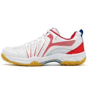 New Men's Women's Badminton Shoes General Purpose Shock Absorbent Breathable Mesh Lining Light Sports Tennis Shoes for Summer