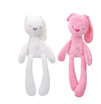 Lovely cute faddish cartoon stuffed rabbit plush toys for easter gifts