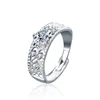 0.5CT Moissanite-White gold