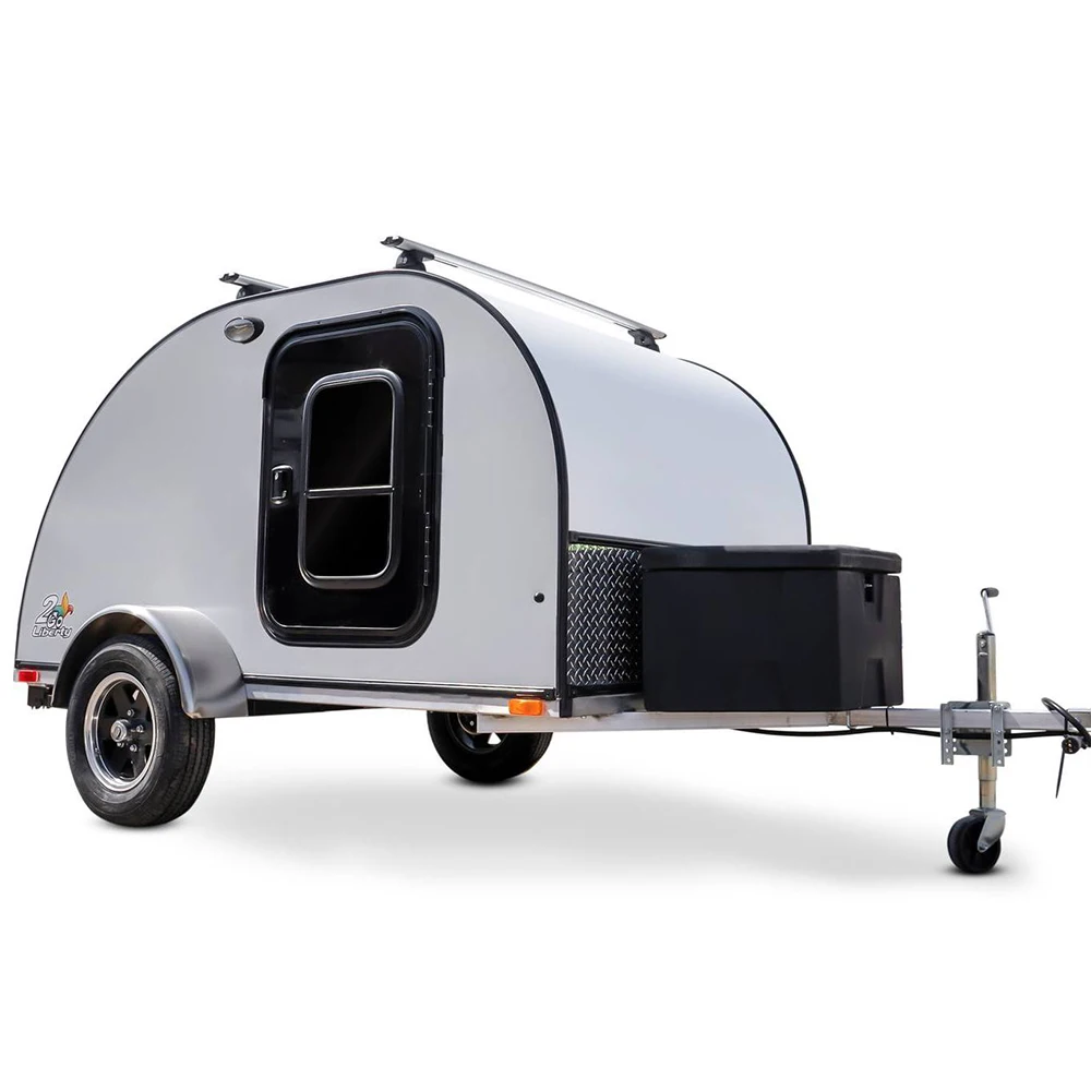 Allroad OEM ODM Custom Small Teardrop Camping Caravan Travel Trailers Great Price Mini Tear Drop Camper Trailer for Offroad Sale