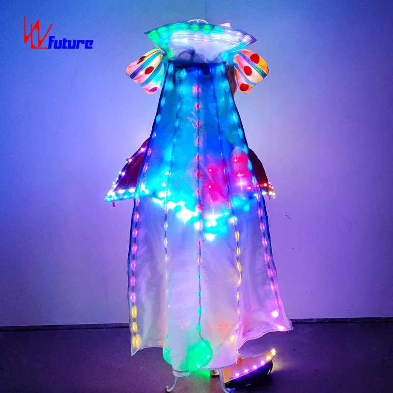 green emerald velvet dress Holographic Pastel Rainbow Flower Fairy Bra Top Costume Dance Rave Hal –  L'Amour Le Allure main image 0