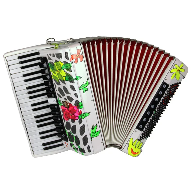 Parrot 41 Keys Diatonic Accordion - Professional Instrument