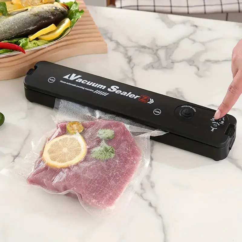 Automatic Air Sealing System Automatic Suction Vacuum Food Sealers Multifunction Mini Food Vacuum Sealer Machine for Kitchen