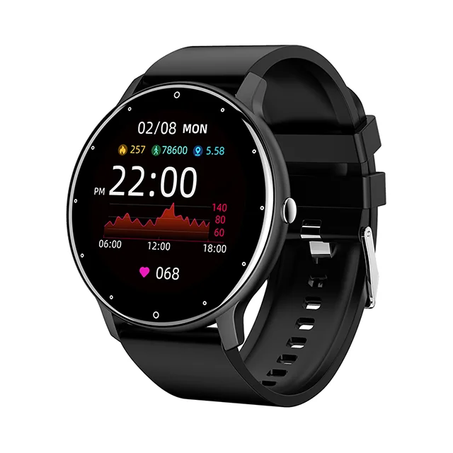 ZL02 ZL02D Heart Rate Blood Pressure Sleep Monitoring Bracelet Waterproof Smart Sports Watch IOS Android_voghion.com