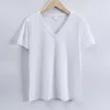 Cuello en V Blanco