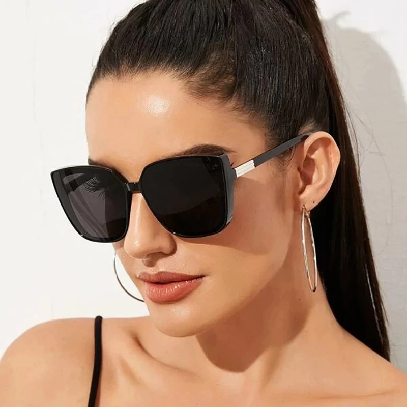 Black Chunky Glasses, Sun Glasses, Sunglasses