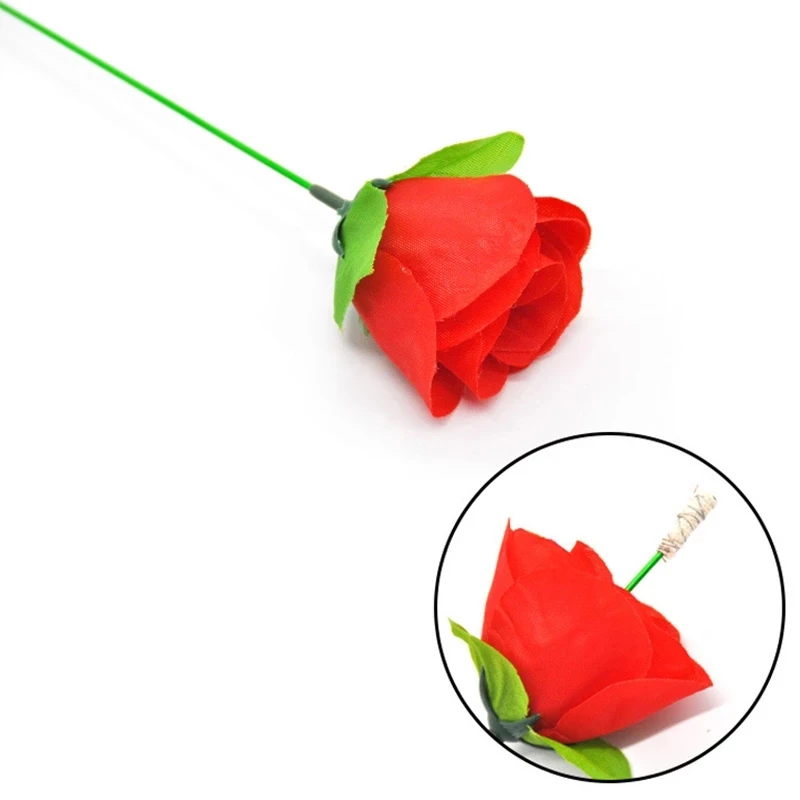 Magic Trick Rose Fun Present Torches Change Roses Magic Tricks Novelty Surprise Prank Joke Mystical Fun Toy