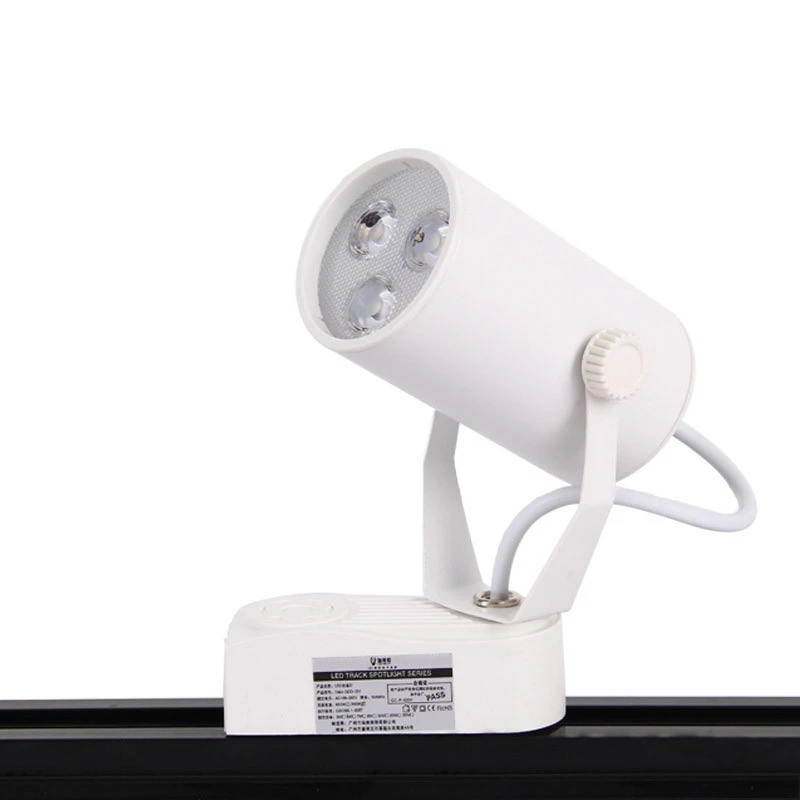 [High Quality]  LIGHT LED Track Light 20W 30W Adjustable in Black/White body with Yellow light (warm white)