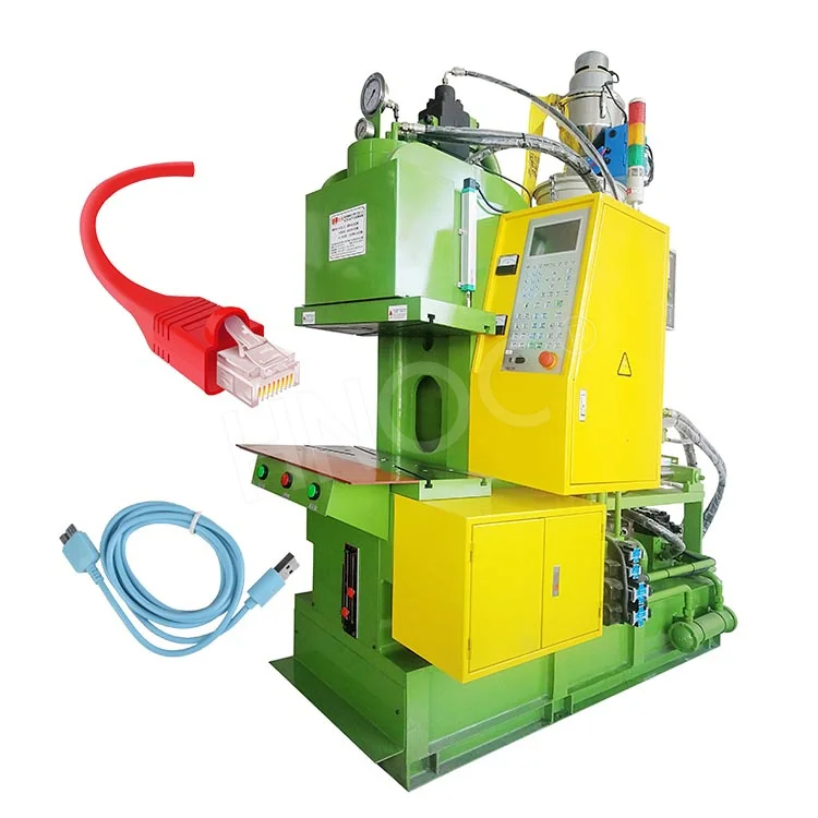 HNOC Mini USB Cable Spectacle Frame Injection Moulding Machine Charger Molding Machine for Data Cable