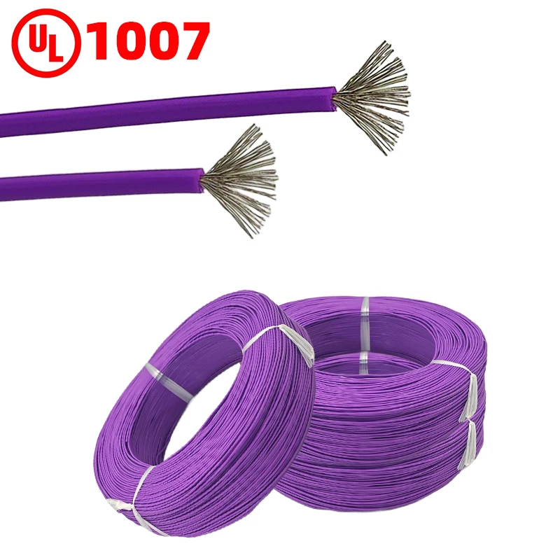 High Quality UL 1007 Certificated Insulated Cable Copper 14 Awg for House Wiring Home Wall PVC Insulated Flexible Wire Cable