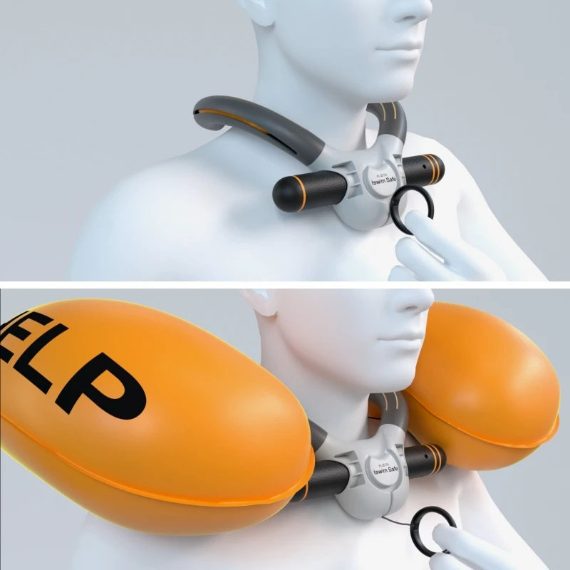Ploota Anti-Drowning Automatic Life Collar - Safe Swimming
