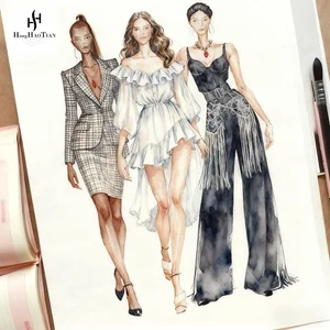 New High Quality Design Private Label Oem Odm Custom Logo Women Designer Clothing Clothes Manufacturers Wholesale Dress