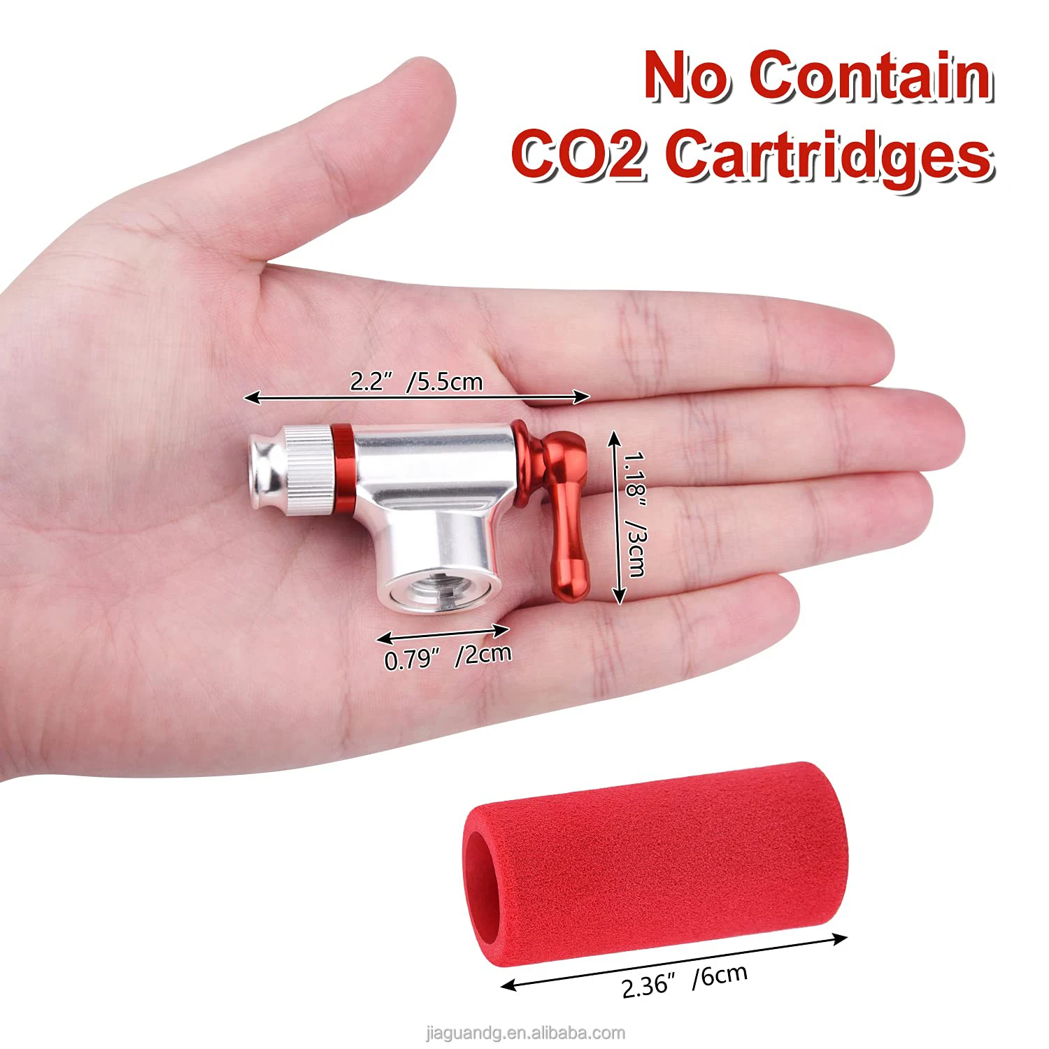 Air Pump Co2 Cartridge Tire Bike Pump Mini Air Pump For Bicycle Co2