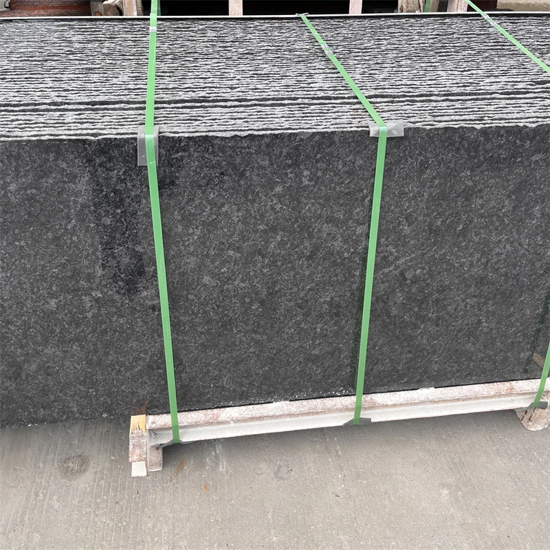 product high quality polished black granite slab floor tile for sale best price black granite for kitchen countertop and island top-4