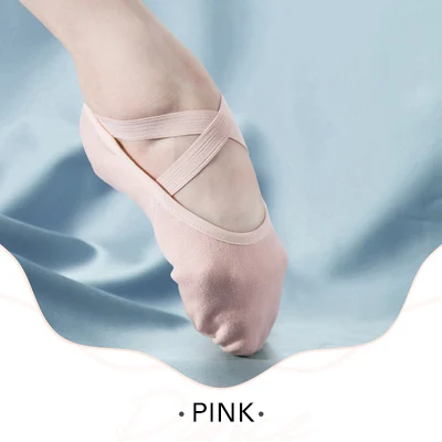 Складная высокая эластичная балетная Женская танцевальная обувь