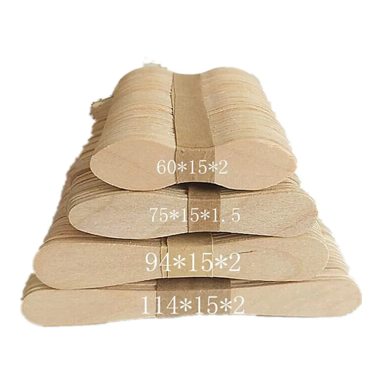 Деревянная ложка для мороженого Birchwood ложки дегустации одноразовые квадратные