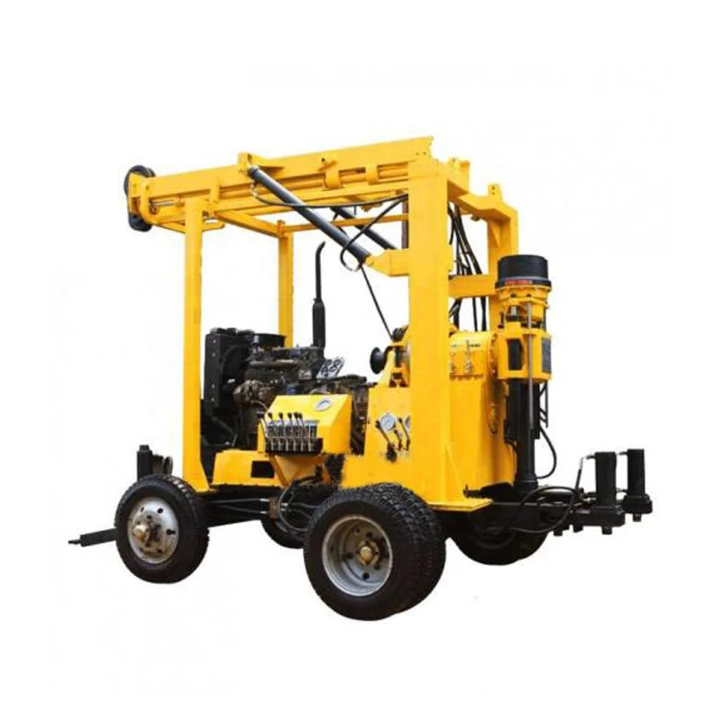 
 Crawler DTH Drill Rig , Water Well Drilling Machine For Sale