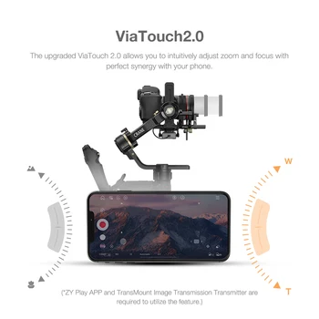 ZHIYUN Official Focus and Zoom Combo Kits Dual Follow Focus for Zhiyun Crane 3S Crane 3S-E Gimbal Stabilizer Accessory product image