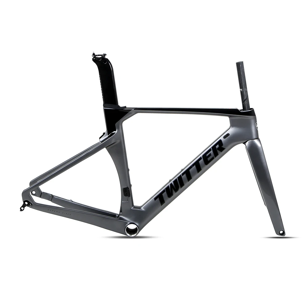 OEM Twitter R5 カーボンロードフレーム 52cm/54cm 内装ケーブル付き