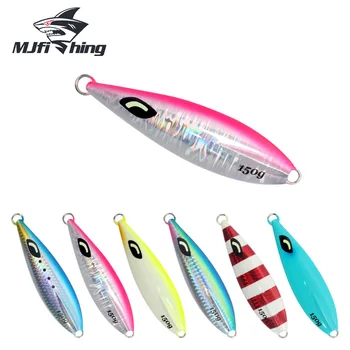 Luminous Iron Plate Lead Bass Fishing Lure 30g-350g Heavy Weight Boat Fishing Artificial Hard Bait Metal Freshwater Trolling – Metal Jig – view 4