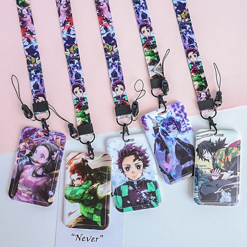 Demon Slayer Anime Lanyard Anime Lanyard,Keychain, 5, 18*1 : Amazon.in:  Office Products