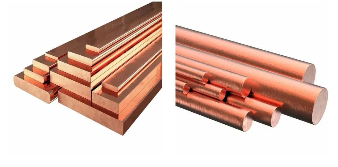 99.9 Pure Copper C11000 C101 Dia 290mm Round Rod Copper Bar Buy