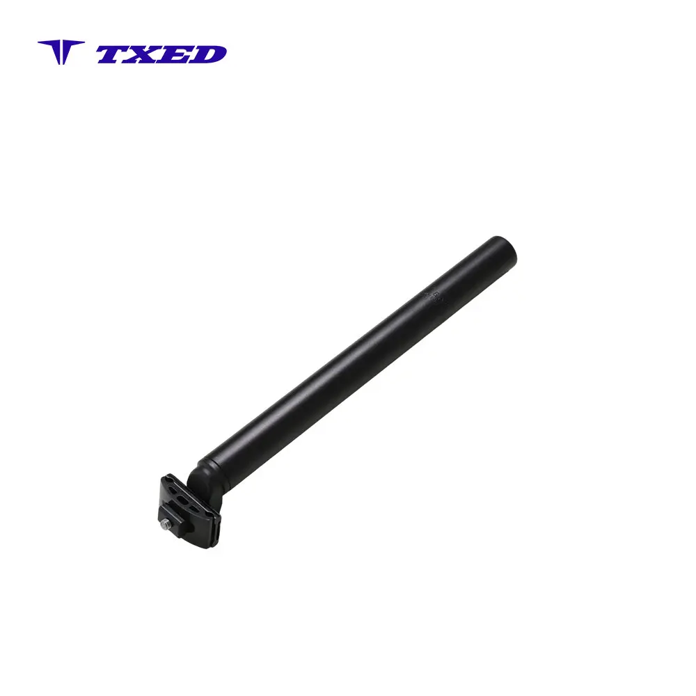 Shunmeng SM-2200 Aluminum Seatpost 30.9mm 350mm Durable Adjustable Clamp Safety Line Universal Fit Mountain & Road Bikes